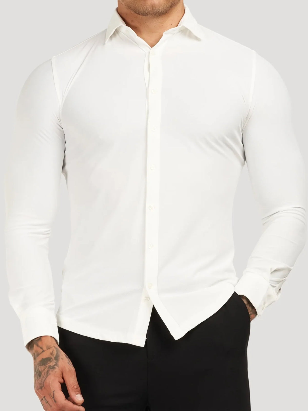 CAMISA STRETCH SIN PLANCHA