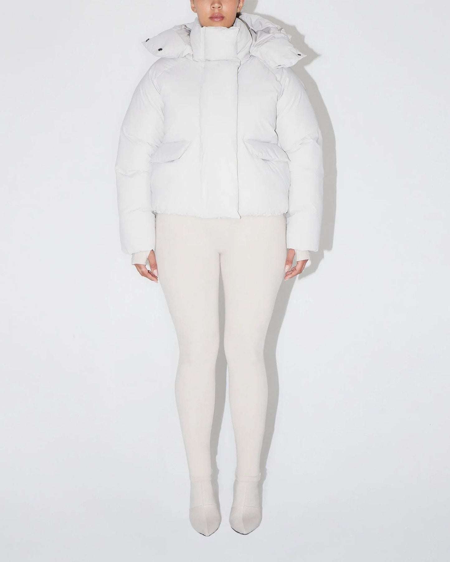 Chaqueta acolchada extragrande Lea